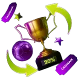 Up to 20% cashback on bets Up to 20% cashback on bets